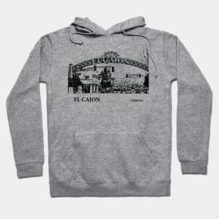 El Cajon California Hoodie